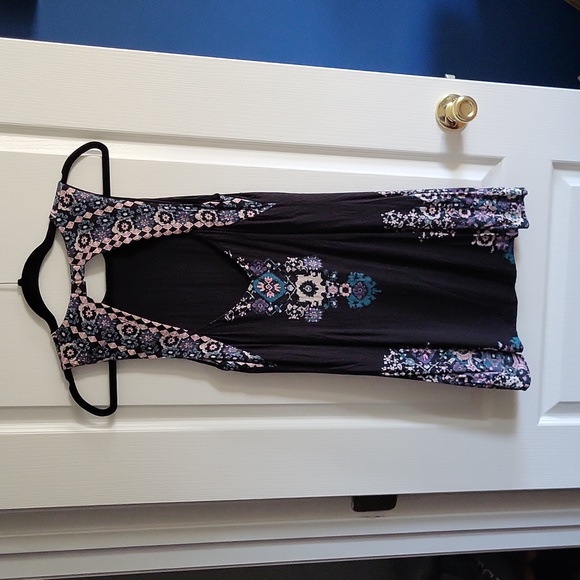 Ecote Women's mini dress in Batik print, size M - Picture 2 of 5